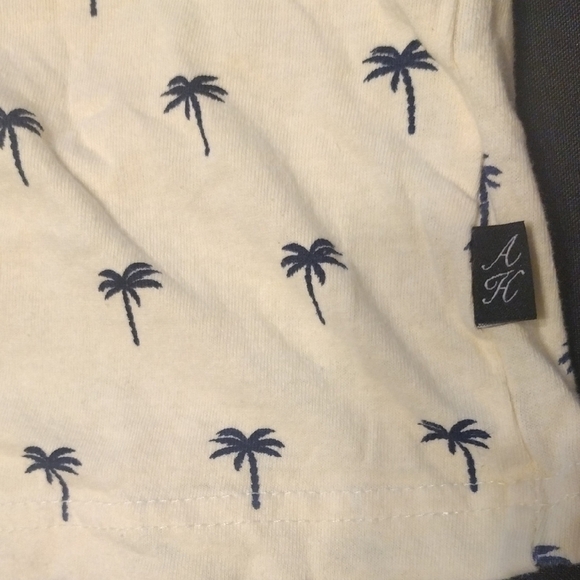 Yellow Palm Tree Kids T-Shirt with Pocket - Picture 4 of 8